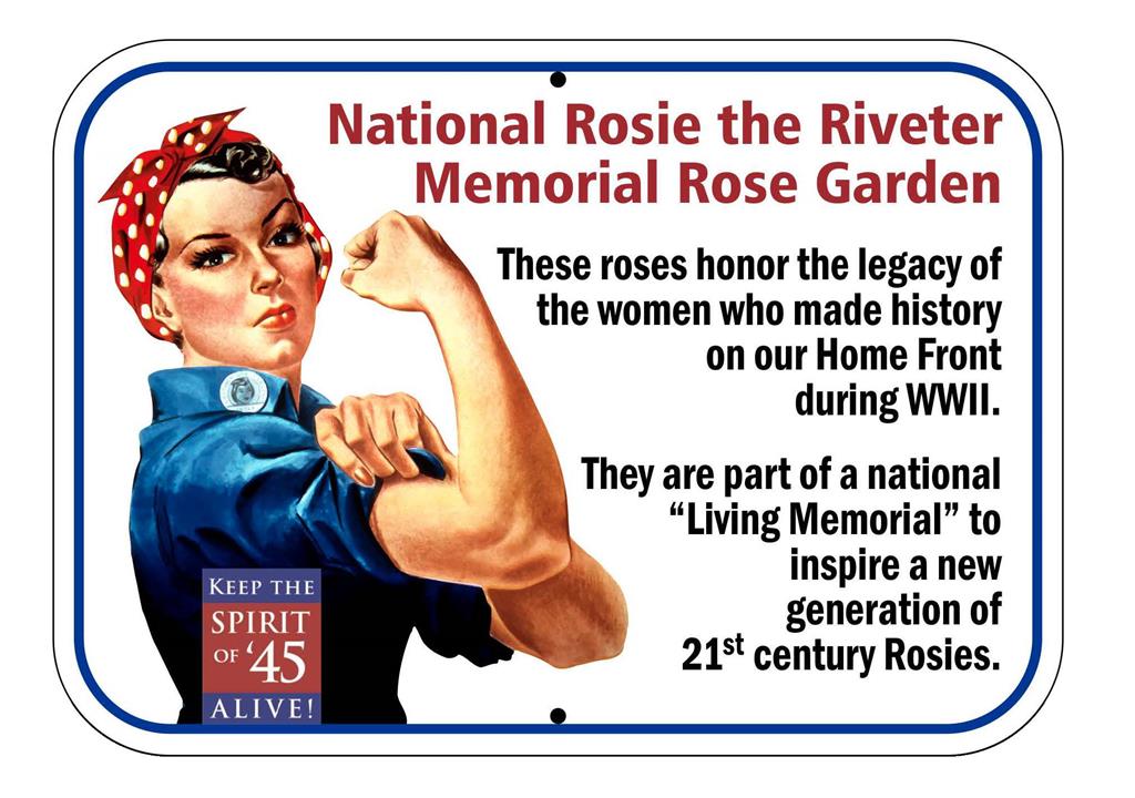 Rosie the Riveter Memorial Rose Gardens
